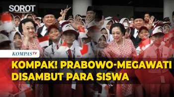 Kompak! Presiden Prabowo Dan Megawati Sambut Para Siswa Di Hari Lahir Pancasila