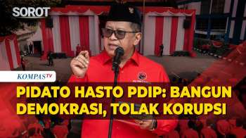 Full! Pidato Pancasila Hasto Singgung Nama Jokowi Hingga Bahas Perlawanan Terhadap Korupsi