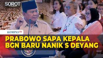 Momen Prabowo Sapa Kepala BGN Baru Nanik S Deyang