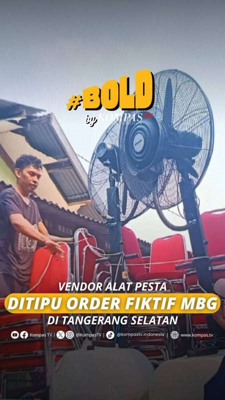 VENDOR ALAT PESTA DITIPU ORDER FIKTIF MBG DI TANGERANG SELATAN 