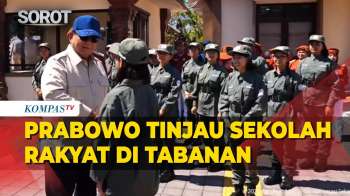 Didampingi Mensos, Prabowo Tinjau Sekolah Rakyat Di Bali