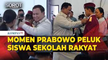Momen Haru Prabowo Peluk Siswa Sekolah Rakyat Di Tabanan Bali