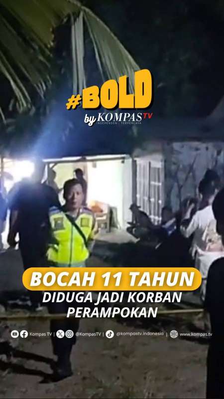 BOCAH 11 TAHUN DIDUGA JADI KORBAN PERAMPOKAN