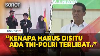 Momen Mahasiswa Tanya Mentan Amran Soal Keterlibatan TNI-Polri Cetak Sawah Di Papua