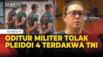 [FULL] Sidang Replik, Oditur Militer Tolak Pleidoi 4 Anggota TNI Terdakwa Penyiram Andrie Yunus