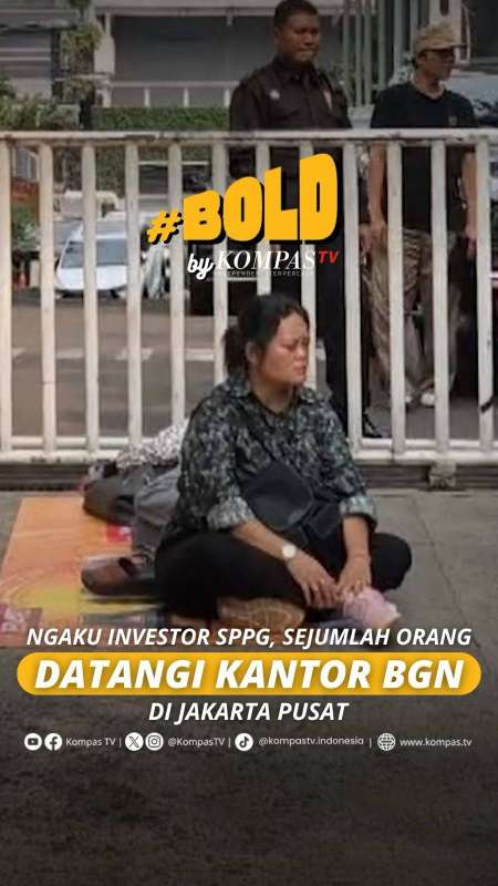 NGAKU INVESTOR SPPG, SEJUMLAH ORANG DATANGI KANTOR BGN DI JAKARTA PUSAT 