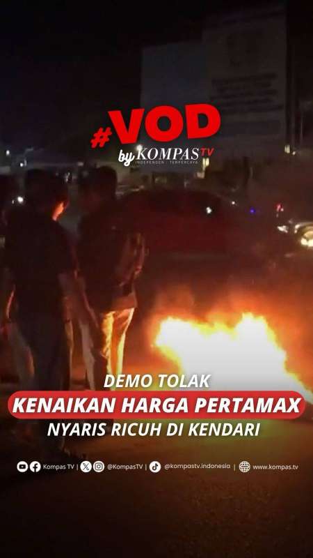 DEMO TOLAK KENAIKAN HARGA PERTAMAX NYARIS RICUH DI KENDARI 