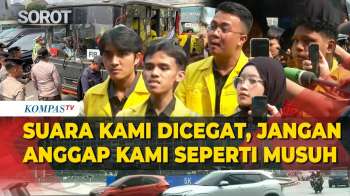 Mahasiswa Klaim Dicegat Polisi Saat Menuju Bundaran HI, Sebut Suara Mereka Dibungkam