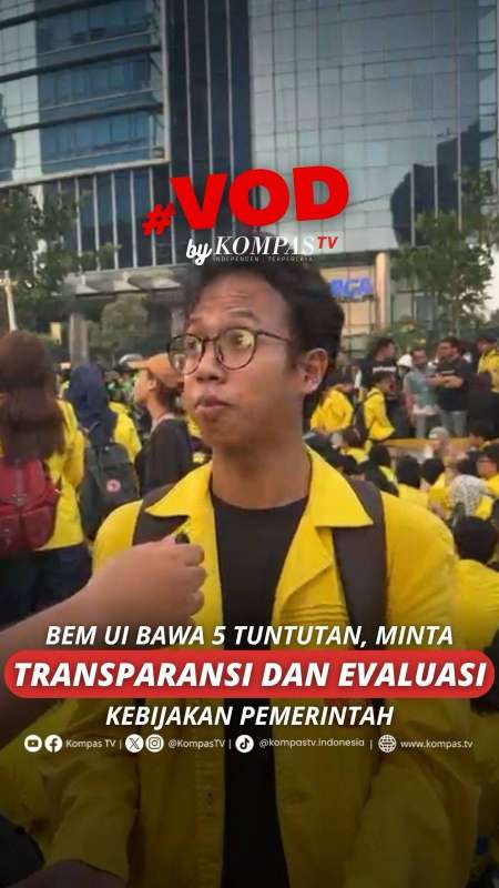 BEM UI BAWA 5 TUNTUTAN, MINTA TRANSPARANSI DAN EVALUASI KEBIJAKAN PEMERINTAH