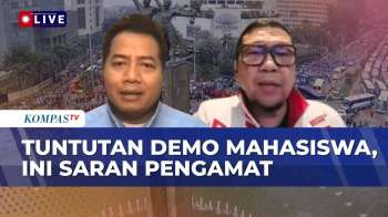 Tuntutan Demo Mahasiswa Ke Pemerintah, Ini Saran Pengamat Ke Presiden Prabowo - SAPA PAGI