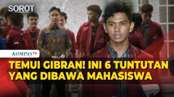 Temui Gibran! Mahasiswa Sampaikan Enam Tuntutan dan Wanti-wanti Aksi Jilid II