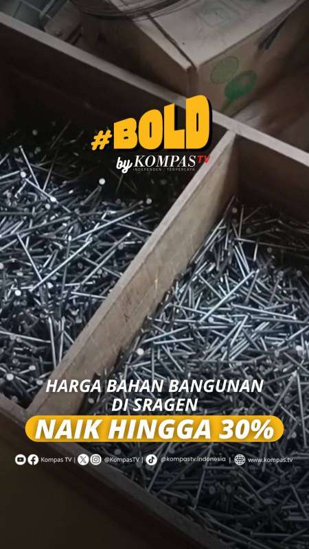 HARGA BAHAN BANGUNAN DI SRAGEN NAIK HINGGA 30% 