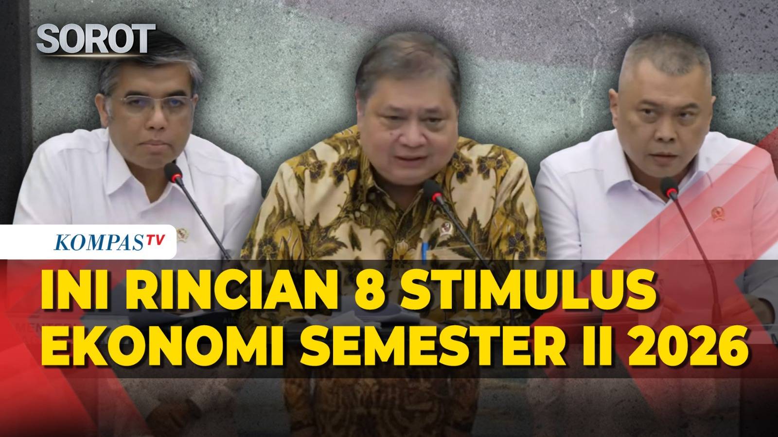 [FULL] Menko Airlangga Umumkan Stimulus Ekonomi Semester II, Ada Diskon Transportasi-Bantuan Pangan