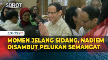 Jelang Sidang Duplik, Nadiem Makarim Disambut Pelukan Semangat Dari Keluarga Dan Pendukung