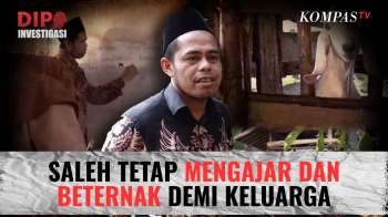 Guru Saleh 16 Tahun Mengabdi, Pilih Bertahan Demi Murid Dan Cari Tambahan Uang Pelihara Kambing