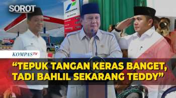 Kelakar! Prabowo Sebut Nama Bahlil Dan Teddy, Tepuk Tangan Keras: Gara-gara Harga BBM Nggak Naik?