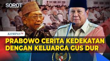 Di Hadapan Ulama NU, Prabowo Cerita Kedekatan Dengan Keluarga Gus Dur