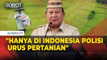 Prabowo: Hanya Di Indonesia Polisi Urus Pertanian, Tentara Di Sawah