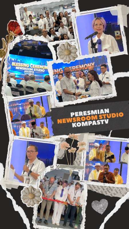 WELCOME TO NEWSROOM STUDIO KOMPASTV