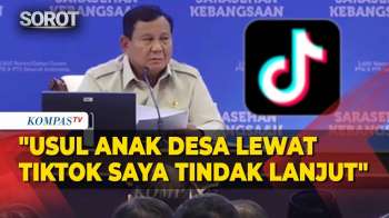 Prabowo: Jangankan Usulan Profesor, Usul Dari Anak Desa Lewat TikTok Saya Tindak Lanjut