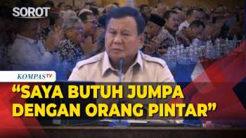Tegas! Prabowo: Saya Butuh Jumpa Dengan Orang-Orang Pintar, Ingin Rutin Bertemu Rektor Dan Profesor