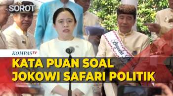Respons Puan Soal Jokowi Safari Politik: Jaga Situasi Tetap Kondusif