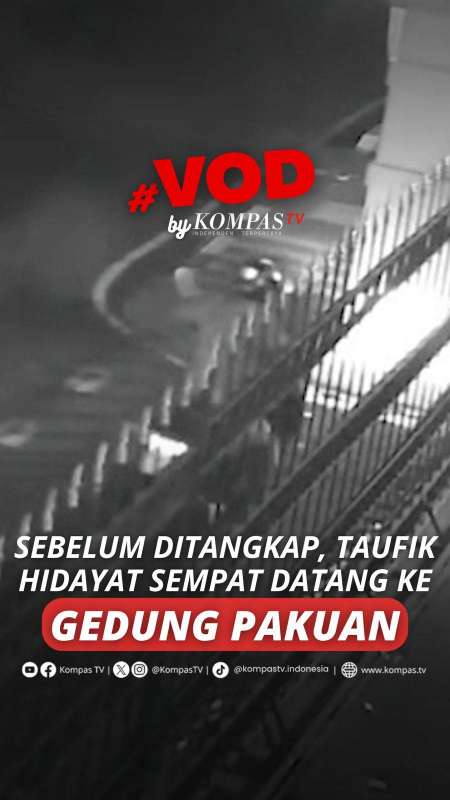 SEBELUM DITANGKAP,  TAUFIK HIDAYAT SEMPAT DATANG KE GEDUNG PAKUAN