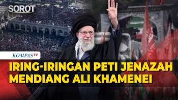 [FULL] Iring-iringan Rakyat Iran Antar Peti Jenazah Ali Khamenei Menuju Pemakaman