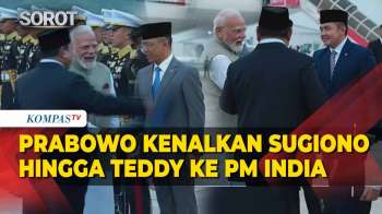 Momen Presiden Prabowo Kenalkan Menlu Sugiono hingga Seskab Teddy kepada PM India Narendra Modi