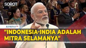 [FULL] Pidato PM India Narendra Modi di DPR, Kutip Peribahasa Indonesia