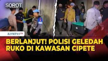 Berlanjut! Polisi Geledah Ruko Di Kawasan Cipete Jakarta Selatan Kasus Dugaan Korupsi Batu Bara