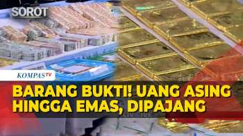Emas & Uang Asing! Barang Bukti Penggeledahan 13 Titik Dipajang, Jelang Konpers Polda Metro Jaya