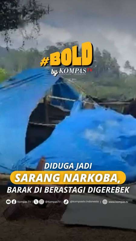 DIDUGA JADI SARANG NARKOBA, BARAK DI BERASTAGI DIGEREBEK 