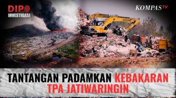 Gunungan Sampah 30 Meter Di TPA Jatiwaringin Jadi Tantangan Besar Pemadaman | DIPO INVESTIGASI