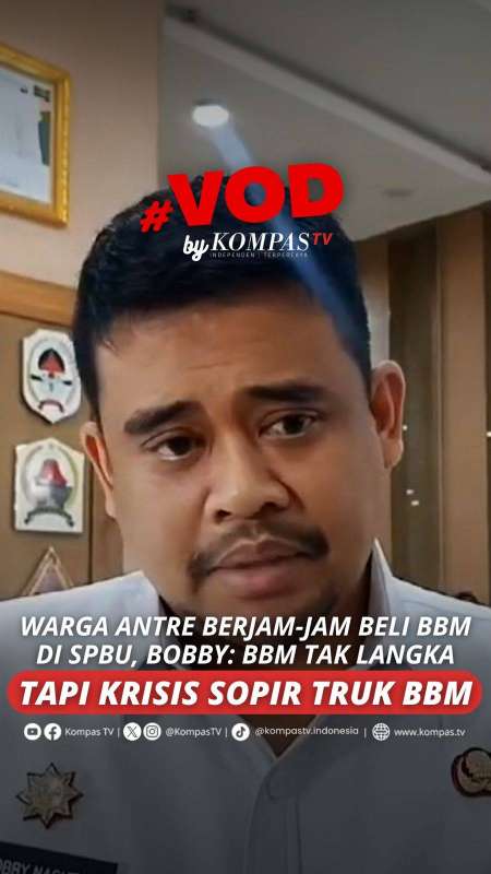 WARGA ANTRE BERJAM-JAM BELI BBM DI SPBU, BOBBY: BBM TAK LANGKA, TAPI KRISIS SOPIR TRUK BBM