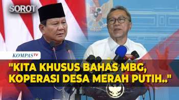 Menko Zulhas Usai Bertemu Prabowo di Istana: Khusus Bahas MBG dan Kopdes Merah Putih