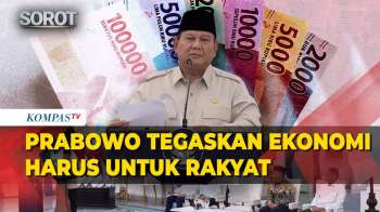 Tegas! Pidato Prabowo: Ekonomi Harus Untuk Rakyat, Hilirisasi Demi Kemakmuran Indonesia