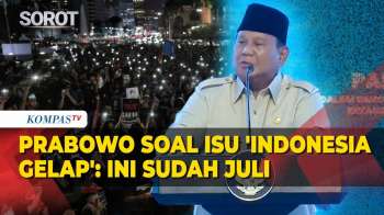 Presiden Prabowo soal Indonesia Gelap: Juli Sudah, Mana Collapse?