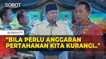Prabowo: Bila Perlu Anggaran TNI-Polri Kita Kurangi Untuk Hilangkan Kemiskinan