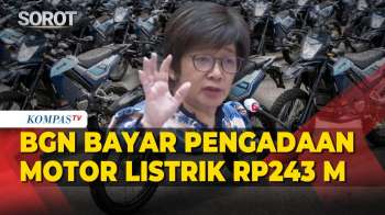 BGN Bayar Pengadaan Motor Listrik Rp243 M: Belum Dicatat Sebagai Aset, Karena...