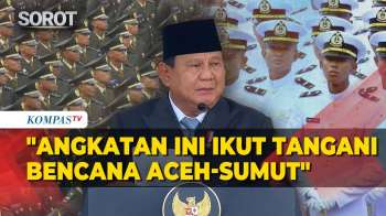 Bangga! Prabowo Apresiasi Perwira TNI-Polri Baru, Ikut Tangani  Bencana Di Aceh, Sumbar, Dan Sumut