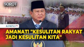 Peneguhan! Prabowo Minta TNI-Polri Untuk Setia: Kesulitan Rakyat Jadi Kesulitan Kita