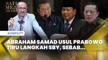 Polemik Kasus Eks Jampidsus, Abraham Samad: Presiden Prabowo Bisa Tiru Langkah SBY | SATU MEJA