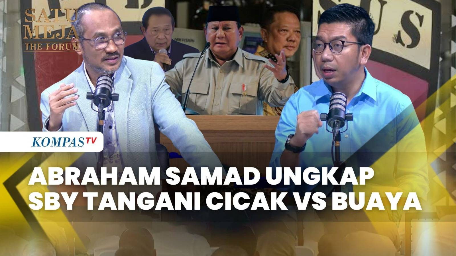 Abraham Samad Ungkap SBY Tangani Kasus Cicak VS Buaya, Bakom: Presiden Pantau Kasus Eks Jampidsus