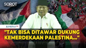 Prabowo Tegaskan Dukungan Bagi Kemerdekaan Palestina Tidak Bisa Ditawar