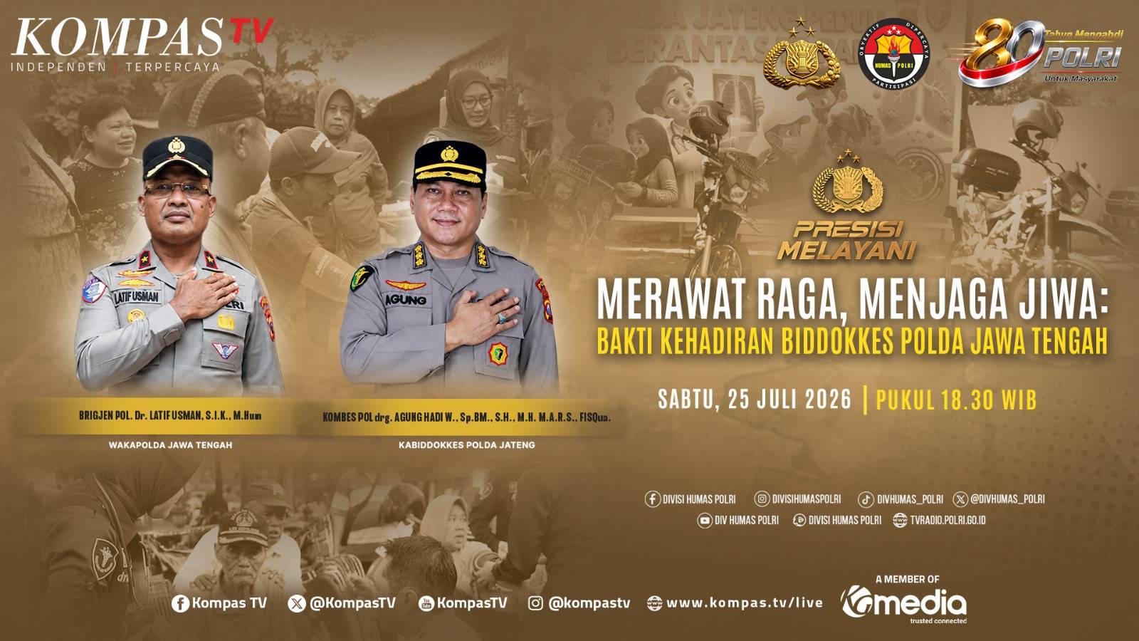 Polda Jawa Tengah Hadirkan Beragam Inovasi untuk Memperluas Layanan Kesehatan Masyarakat