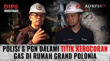 Polisi dan PGN Dalami Titik Kebocoran Gas di Rumah Grand Polonia | DIPO INVESTIGASI