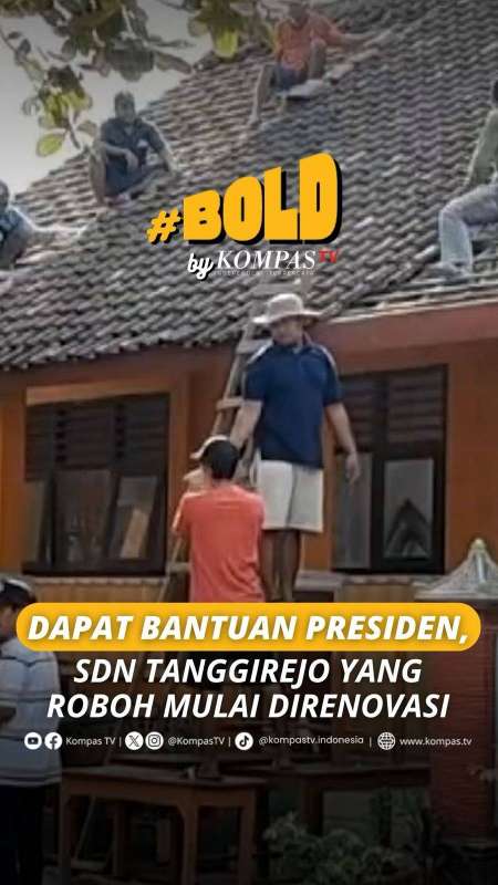 Dapat Bantuan Presiden, SDN Tanggirejo yang Roboh Mulai Direnovasi