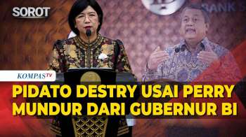 Pidato Perdana! Destry Damayanti Resmi Jadi Pejabat Gubernur BI Sementara, Usai Perry Warjiyo Mundur