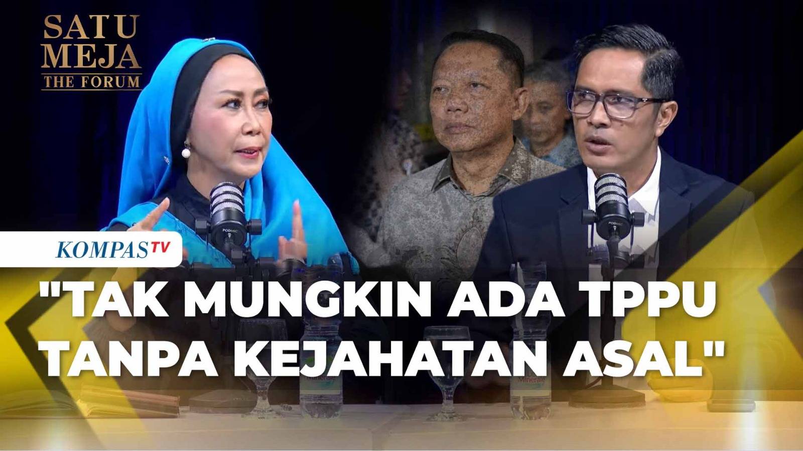 Febri Diansyah Vs Yenti Garnasih Soal Dasar Penetapan TPPU Eks Jampidsus Febrie | SATU MEJA